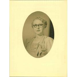 Photograph of Rose (nee Hellewell), wife of W Appleton, Mayor 1944-1950