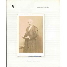 Photograph of J R Palmer, Town Clerk 1902-1925