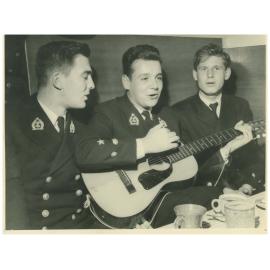 Unidentified male musicians