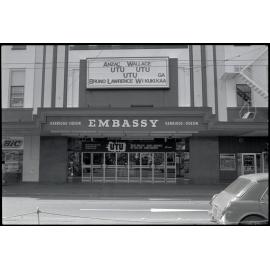Cambridge Terrace, Kent Terrace, Courtenay Place: building facades for eyebolt placement