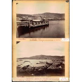 Customhouse Quay breastwork and Wellington Harbour