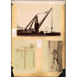 Jervois Quay, Queen's Wharf and cement testing machine