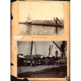 Jervois Quay and loading coal carts