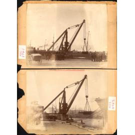 Testing Forty-ton Crane, Jervois Quay