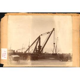 Testing Forty-ton Crane, Jervois Quay