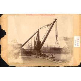 Testing Forty-ton Crane, Jervois Quay