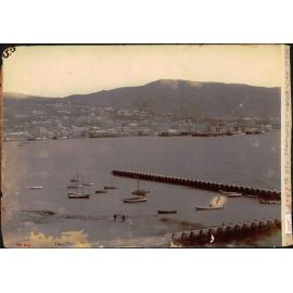 Te Aro Breakwater, Wharves, City c.1900