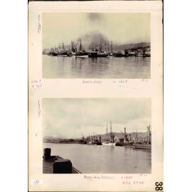 Queens Wharf and Jervois Quay, breastwork