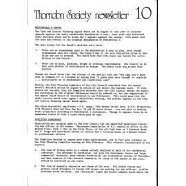 Thorndon News - Newsletter No 10