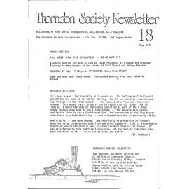 Thorndon News - Newsletter No 18