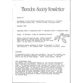 Thorndon News - Newsletter No 22