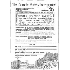 Thorndon News - Newsletter No 36