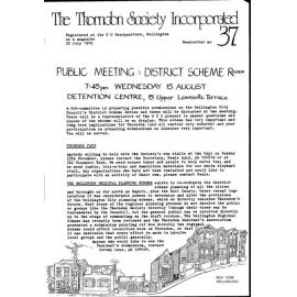 Thorndon News - Newsletter No 37
