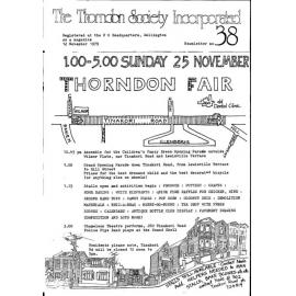 Thorndon News - Newsletter No 38