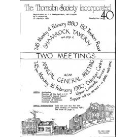 Thorndon News - Newsletter No 40