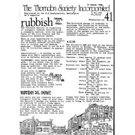 Thorndon News - Newsletter No 41