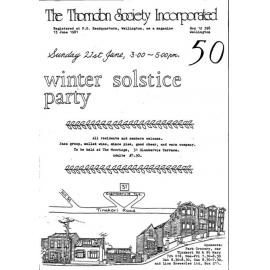 Thorndon News - Newsletter No 50