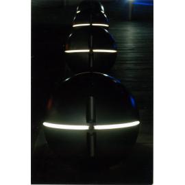 Light sculptures, Wellington waterfront