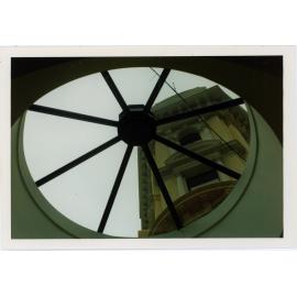 View of Old Bank Arcade from underground walkway, Lambton Quay