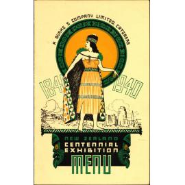 Concessions, General, Refreshment and Catering Concession, dinner menu