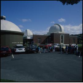 View of Carter Observatory, Wellington Botanic Garden