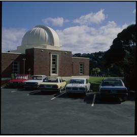 View of Carter Observatory, Wellington Botanic Garden