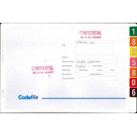 4 Malcolm Lane, REDACTED, property correspondence file
