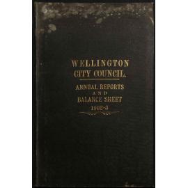 Annual reports and balance sheet, 1902-1903