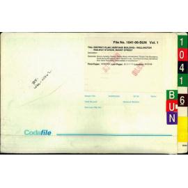 Heritage building - Wellington Railway Station, Bunny Street