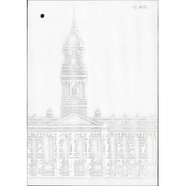 Wellington's old Town Hall, March 1978