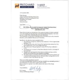 36 Cameron Street, plans related to resource consent SR 152258