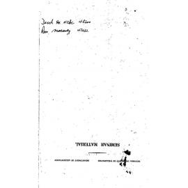 Proposed Rubbish Tip, Johnsonville [Elliot Street Tip], Part 2