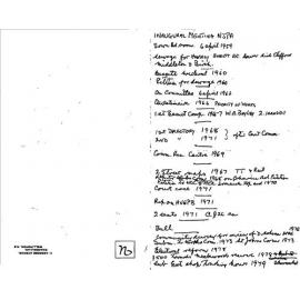 North Johnsonville Progressive Association, constitution documents