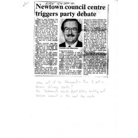 Railways, Johnsonville , newspaper clippings