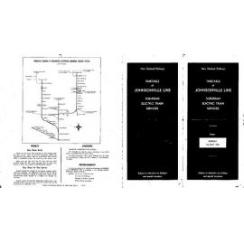 Railways, Johnsonville, timetables