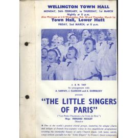 Personal book of Madame Finlayson, 1962