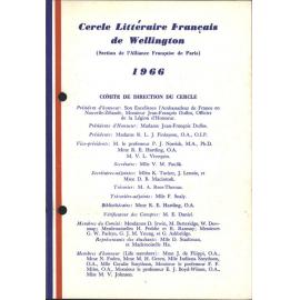 Personal book of Madame Finlayson, 1966-1967