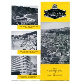 City of Wellington, The Captivating Capital of New Zealand, pamphlet