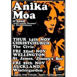 Anika Moa and Band with Gramsci and Nick Gaffaney