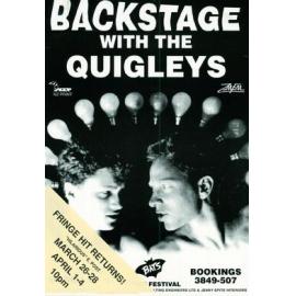 Backstage with the Quigleys