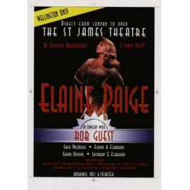 Elaine Paige, in Concert with Rob Guest