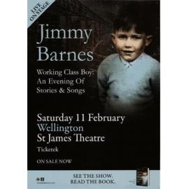 Jimmy Barnes, Working Class Boy: An Evening of Stories and Songs.