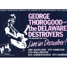 George Thorogood and the Delaware Destroyers, The Maverick NZ Tour