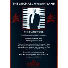The Michael Nyman Band, The Piano Tour