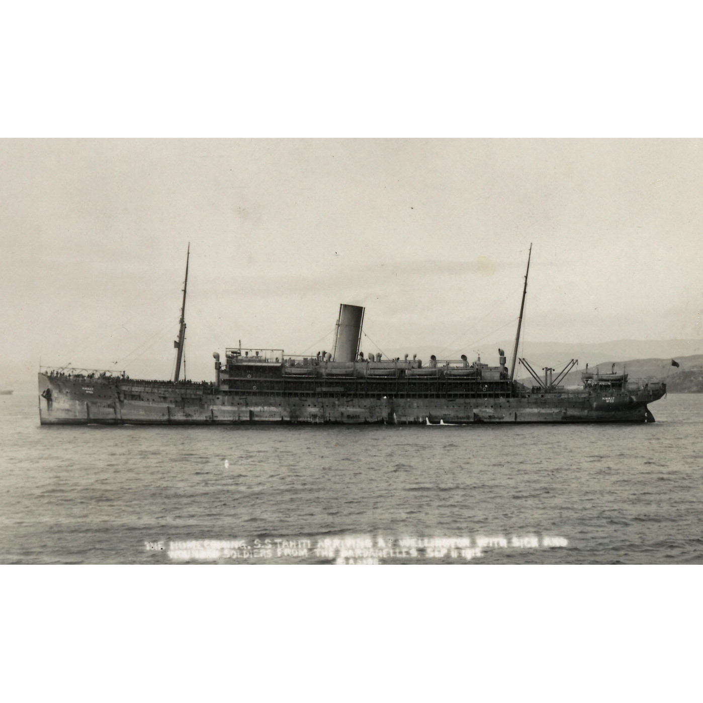TSS Tahiti 1911-1930