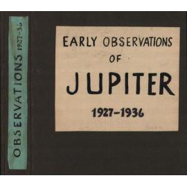 Book 9: Jupiter 1927-1936