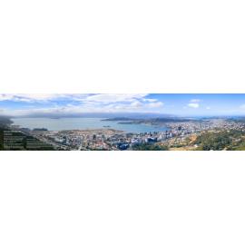 Panorama of Wellington, from Wireless Station, 2024