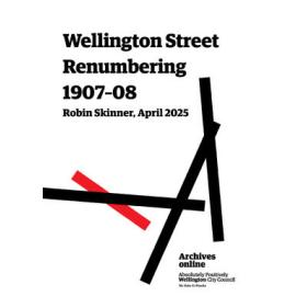 Wellington Street Renumbering 1907-1908, Topic Guide