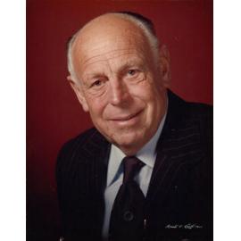 A L George, President of the Wellington Show Association, 1974-1980