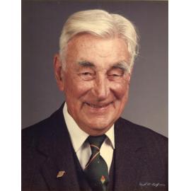 Sir Hamilton Mitchell, President of the Wellington Show Association, 1980-1985